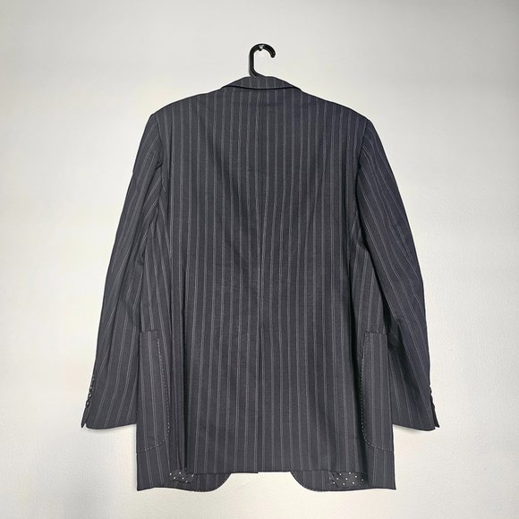 Vintage Moschino Wool Striped Blazer and Pants - Picture 2 of 11